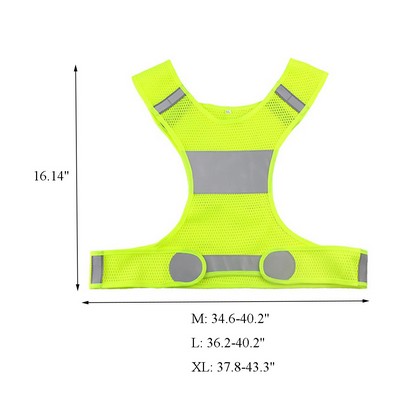 High Visibility Reflective Night Cycling Safety Vest