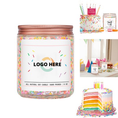 Vanilla Cream Scent Birthday Candle