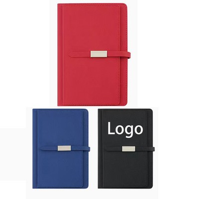 Gift-Ready Magnetic Closure Notebook - Stylish & Portable PU Leather Design