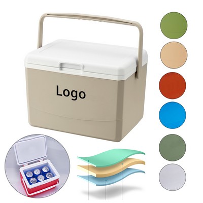 5L Portable Insulated Cooler Box Lightweight Thermal Lunch Bag