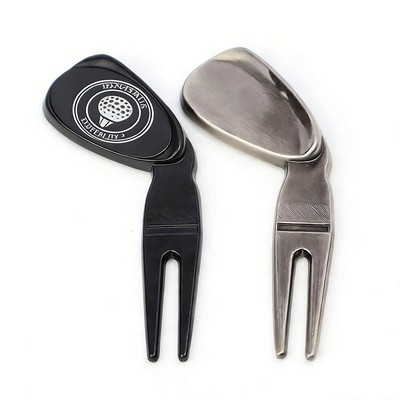 Golf Divot Repair Tool Ball Marker
