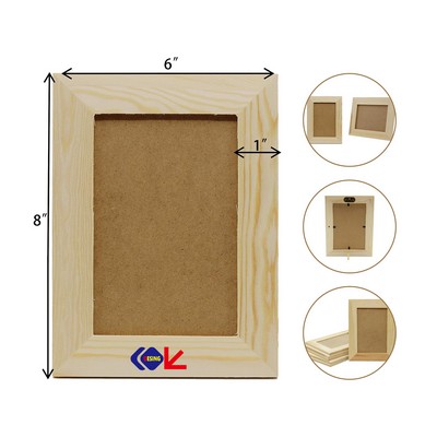 Solid Pine Wood Picture Frames