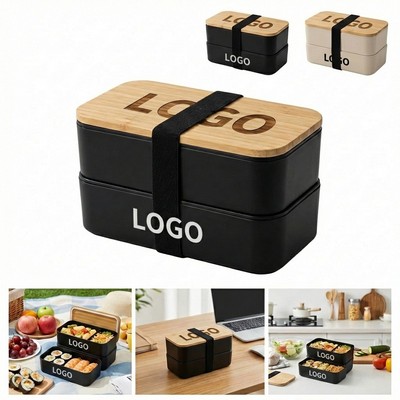 2 Layers Adult Bento Lunch Box