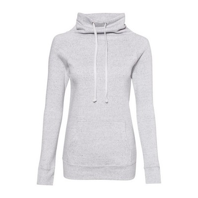 MV Sport Women's Space-Dyed Cowl Neck Sweatshirt - W20155