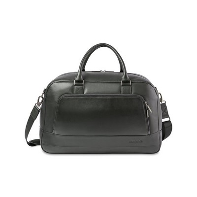 Samsonite Leather Weekender - Black