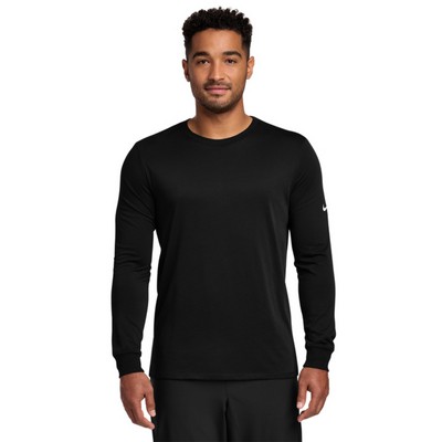 Nike Dri-FIT Cotton Poly Long Sleeve Tee