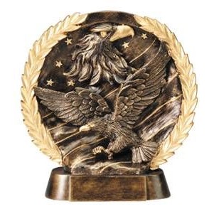 High Relief Eagle Award - 7 1/2"