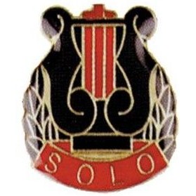 Music Award Pin - Solo