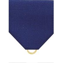 Pin Drape Ribbon, Solid Blue w/ Jump Ring