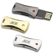 Silver Surf Micro USB Drive w/Key Chain (32 GB)