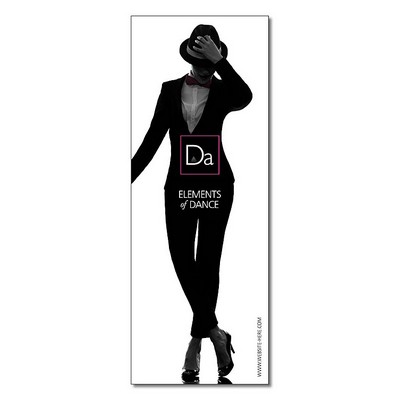 Magnet - 2.25x6 Square Corners - 25 mil.