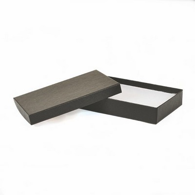 Black Embossed Jewelry Box (5 7/16" x 3 1/2" x 1")