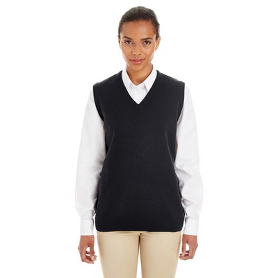 Harriton Ladies' Pilbloc™ V-Neck Sweater Vest