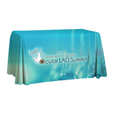 Table Throw, Full-Color Dye-Sublimation, Sewing 4'