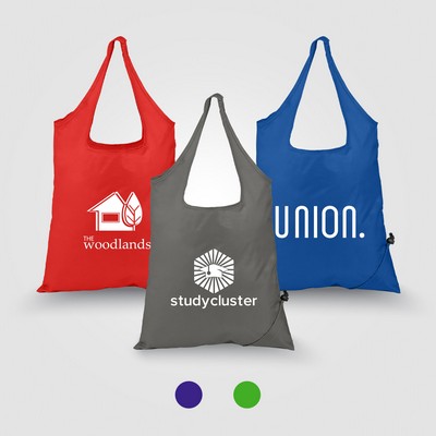 Capri - Foldaway Shopping Tote Bag - 210D Polyester - Silkscreen