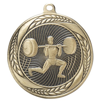 Laurel Wreath Male Weightlifting Medal