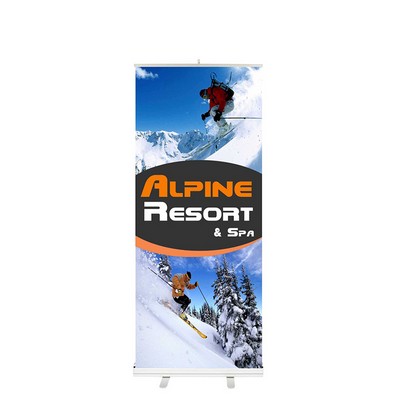 Econo Retractable Banner - 36" Poly Film, Full Color