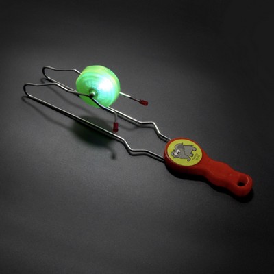 Flashing Retro Magic Rail Twirler Gyro Fidget Toy