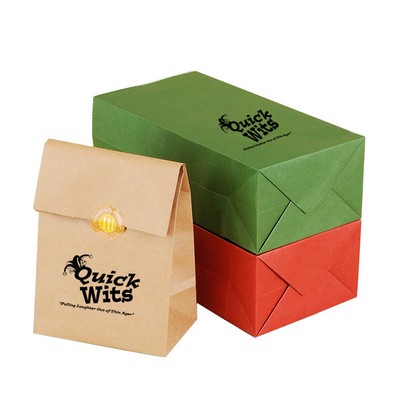 Kraft Paper Bag Bread Bag Gift Wrap Bag - Small