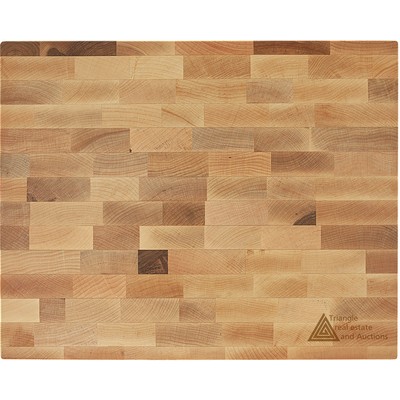 16" x 13" x 1 1/2" Maple Butcher block Cutting Board