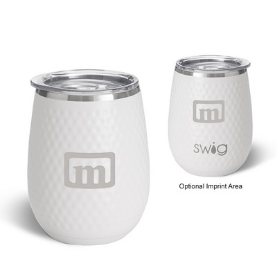 14oz. Swig Life Golf Stainless Steel Stemless Wine Tumbler