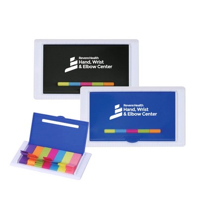 Ruler Case w/Adhesive Flags