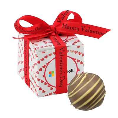Only You Belgian Truffle Box Featuring Soft-Touch - Milk Chocolate Hazelnut
