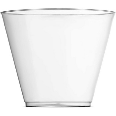 9 Oz Disposable Wedding Party Clear Hard Plastic Cups