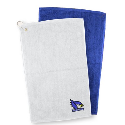 Premium Cotton Terry Beach Towel USA Decorated (11" x 18")