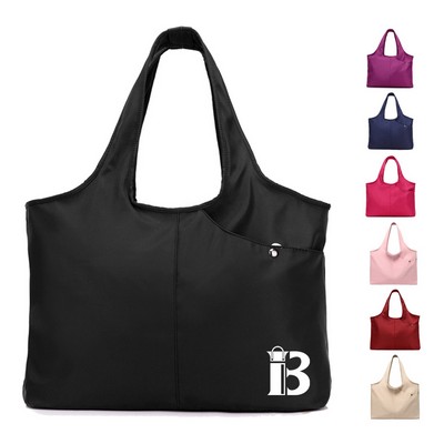 Oxford woven waterproof nylon shoulder handbag Tote Bag