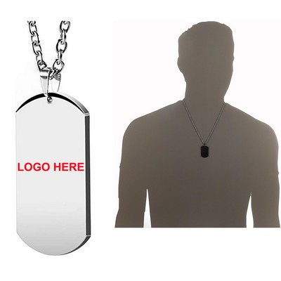 Stainless Steel Dog Tag