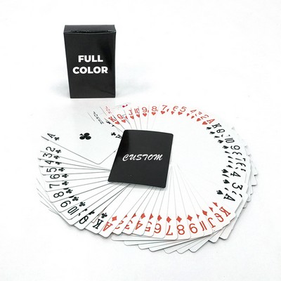 Custom Playing Crads with Case