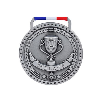 2" Custom Die-Struck Antique Medals