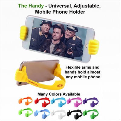 The Handy Universal Phone Holder The Handy Universal Phone Holder
