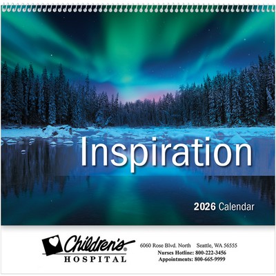 lnspiration Wall Calendar: 2026 Spiral Bound