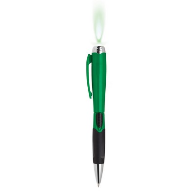 Delight-44 Retractable Flashlight Pen