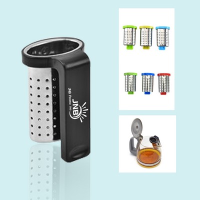 Tea Strainer Stainless Steel Hang On Cup