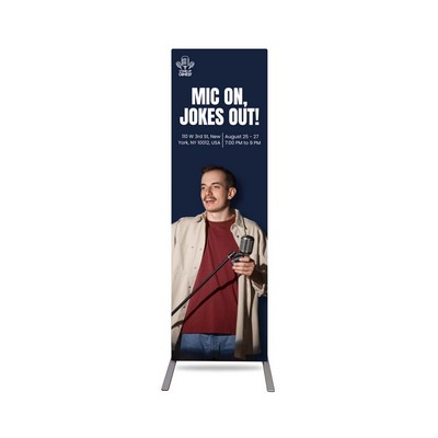 Economy Fabric Display Stands (4' x 6.5ft)