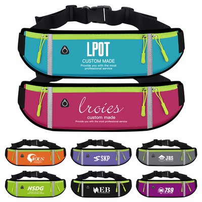 Fanny Pack With Reflective Strip