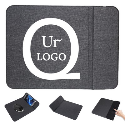 Wireless Charging Foldable Mouse Pad