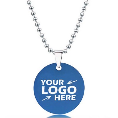 Metal Pendant Necklace