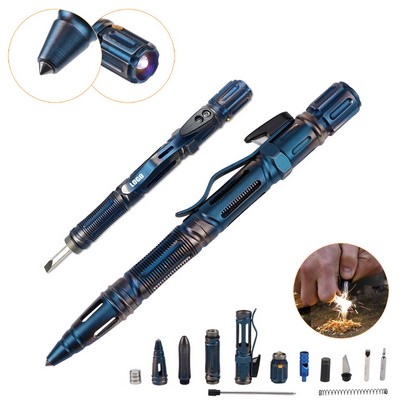 9 In 1 Tactical Pen With Survival Tool