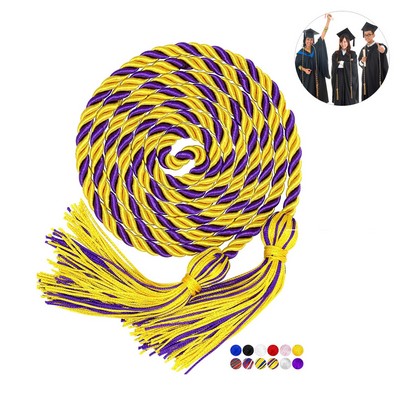Graduation Honor Cord with 4 Inch Tassels.