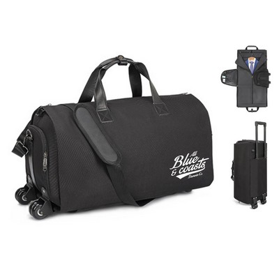 46L Travel Garment Hanging Suitcase Duffel Bag