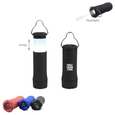 Mini LED Flashlight Lamp With Plastic Case And Metal Loop