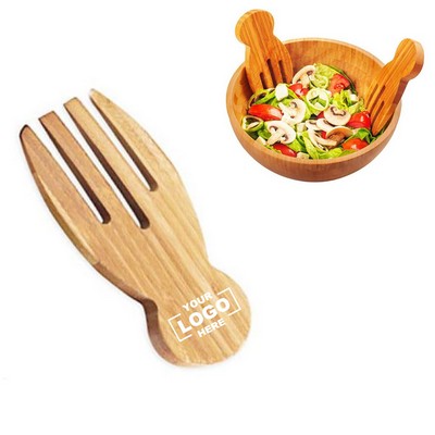 Bamboo Salad Serving Utensils