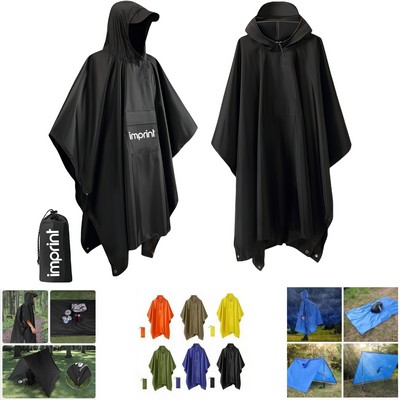 Multifunctional Rain Poncho