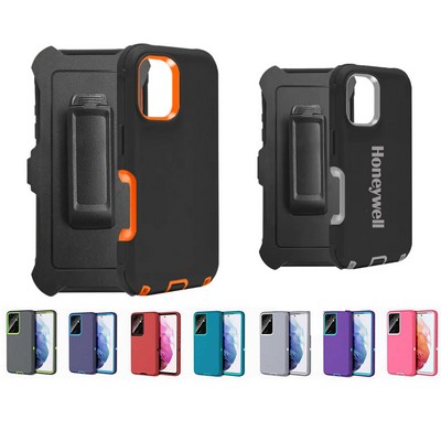 iBank® Shockproof Case compatible with Galaxy S25 Ultra + Screen Protector