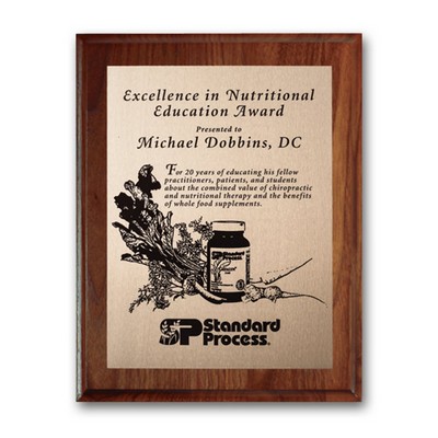 Etch/Oxidized Plaq - Walnut Cove Edge