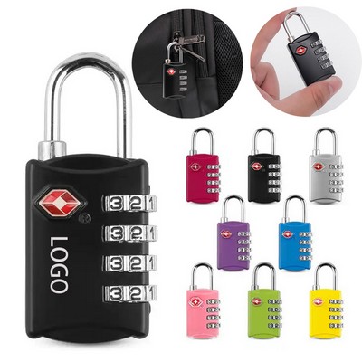 Custom Zinc Alloy Resettable TSA-Approved Password Lock